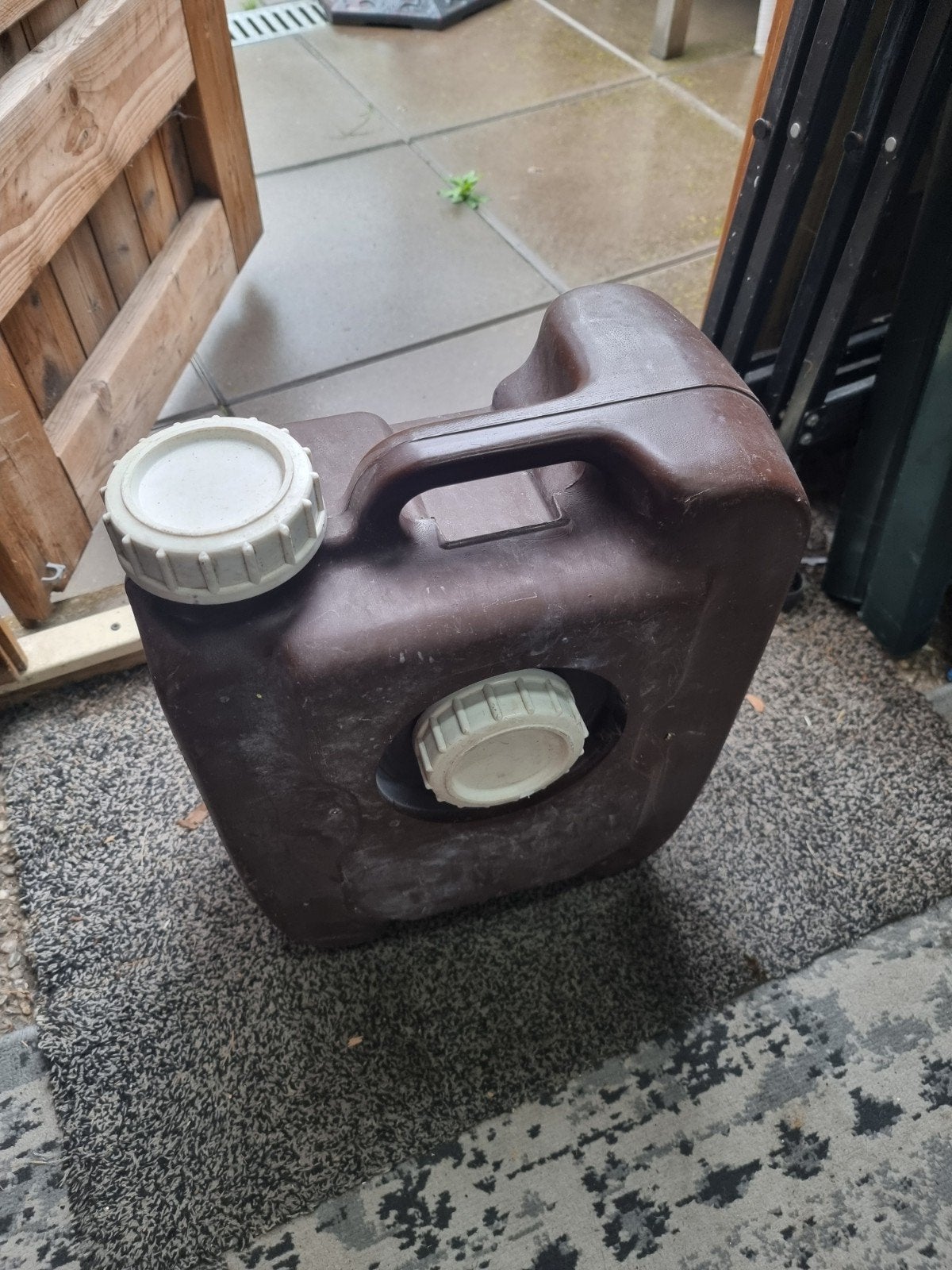 Fiamma Vuilwatertank Caravan/Camper, Caravans en Kamperen, Ophalen of Verzenden, Gebruikt
