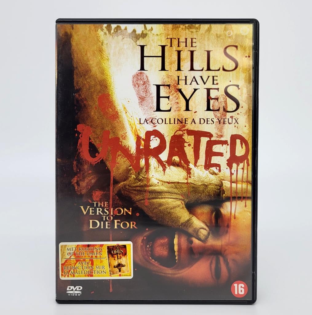 The Hills have Eyes - DVD - Unrated, Cd's en Dvd's, Dvd's | Horror, Vanaf 16 jaar, Ophalen of Verzenden, Zo goed als nieuw, Overige genres