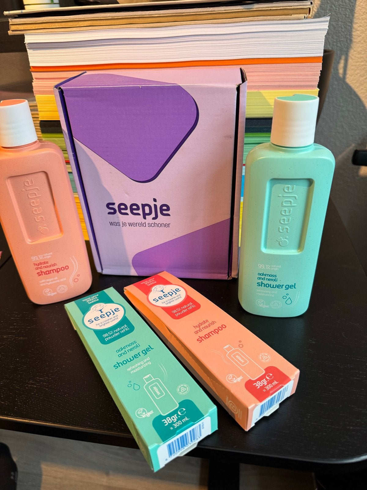 Seepje cadeauverpakking shampoo en showergel - Nieuw, Ophalen of Verzenden, Nieuw, Bad & Douche