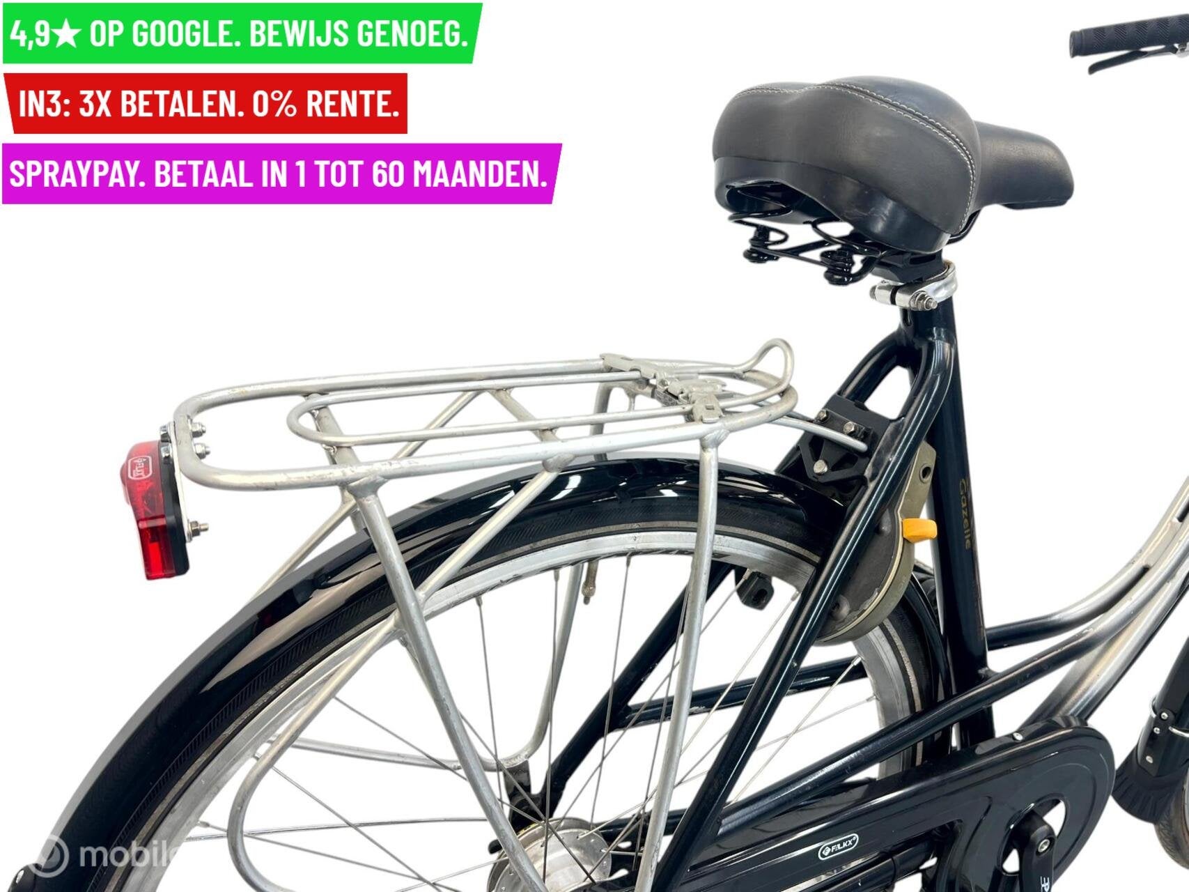 Damesfiets Gazelle Orange 28"/54cm/7ver - Garantie/Levering, Fietsen en Brommers, Fietsen | Dames | Damesfietsen, 9713 Bv Groningen