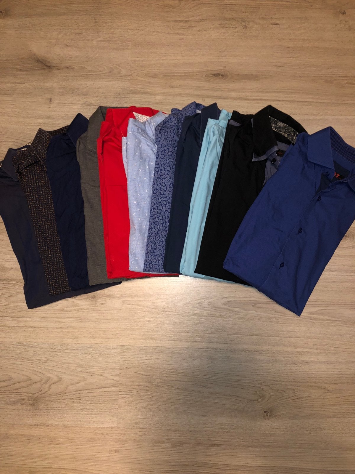 Schouten & van Dijck herenoverhemden maat S, Kleding | Heren, Overhemden, Ophalen of Verzenden, Zo goed als nieuw, Meerkleurig