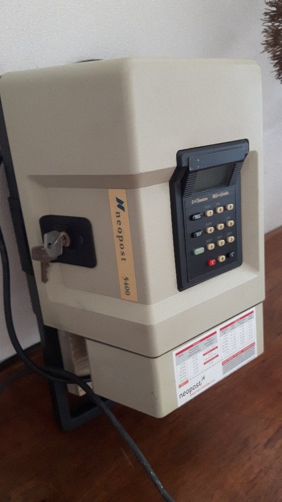 Vintage Frankeermachine Neopost 5400, Verzenden