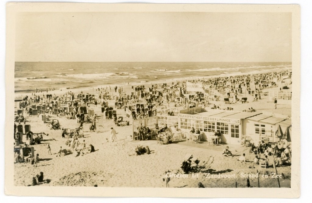 Zandvoort, Verzenden, 1940 tot 1960, Gelopen, Noord-Holland