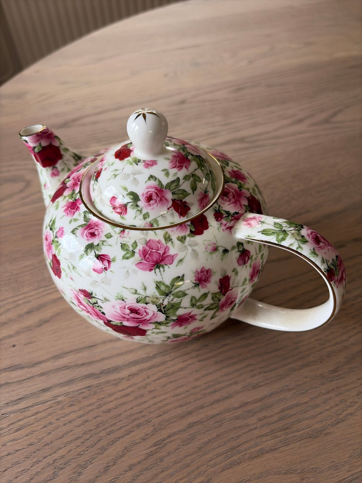 Maxwell & Williams Rose Bud Theepot, Ophalen, Overige merken, Klassiek, Zo goed als nieuw