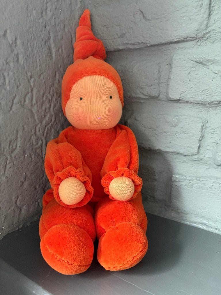 Zonnekind Knuffelpop 9 / 30cm / Antroposofische pop, Verzenden, Nieuw, Overige typen