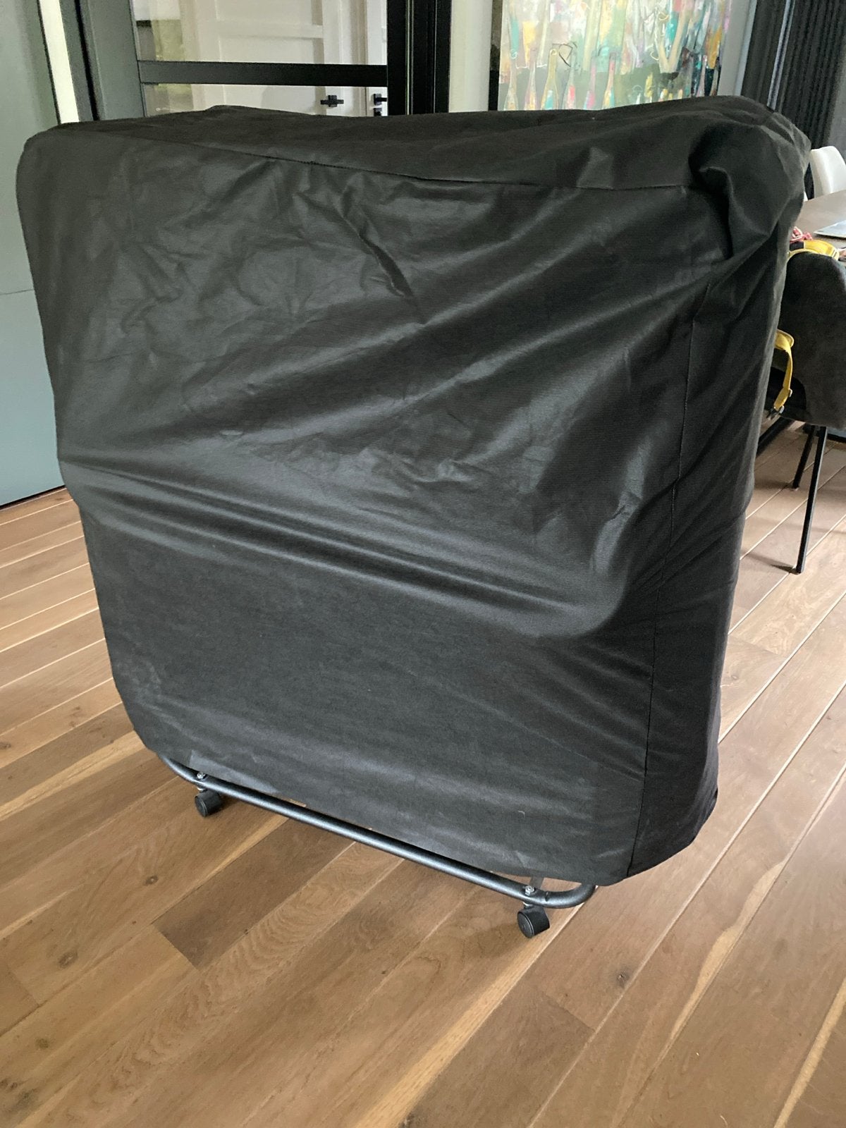 Opklapbaar logeerbed met matras (190x85 cm), Ophalen, Gebruikt, Eenpersoons, 190 cm of minder
