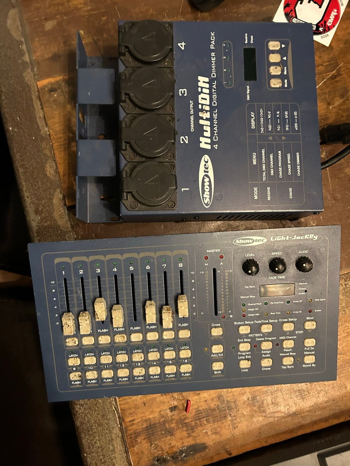 Showtec Lichtset: Light Jockey & MultiDim Dimmer Pack, Muziek en Instrumenten, Licht en Laser, Ophalen, Gebruikt, Licht