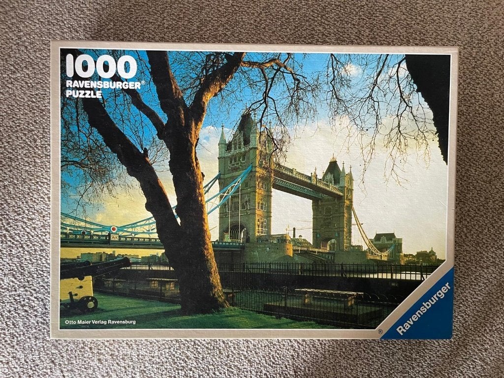 Puzzel 1000 stukjes, Ophalen of Verzenden, 500 t/m 1500 stukjes, Gebruikt, Legpuzzel