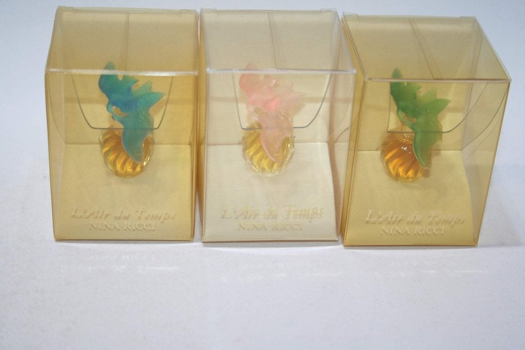 Nina Ricci 3 verschillende miniaturen puur parfum 2 ml nieuw, Verzenden, Nieuw, Miniatuur, Gevuld