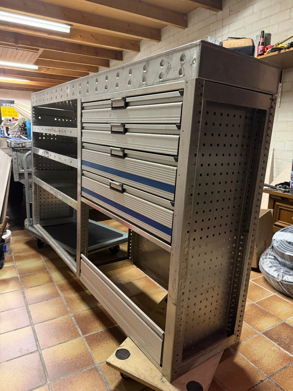 Sterntec Bedrijfswageninrichting met lades en schappen, Ophalen of Verzenden