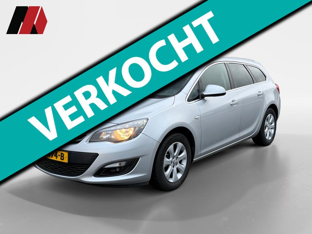 Opel Astra Sports Tourer 1.4 Turbo Blitz | Trekhaak | Cruise, Voorwielaandrijving, Stof, Gebruikt, 4 cilinders