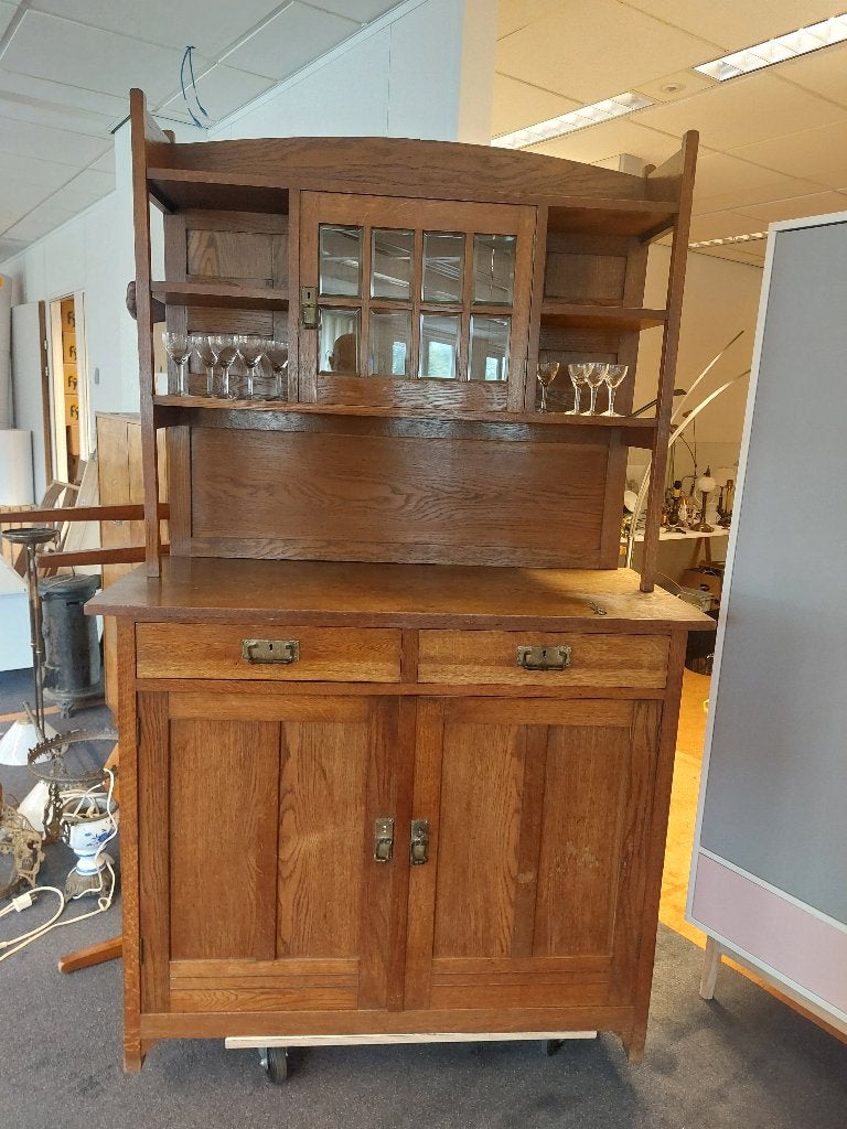 art deco buffetkast ( 500839), Huis en Inrichting, Kasten | Vitrinekasten, Gebruikt, 100 tot 150 cm, Ophalen of Verzenden, 150 tot 200 cm