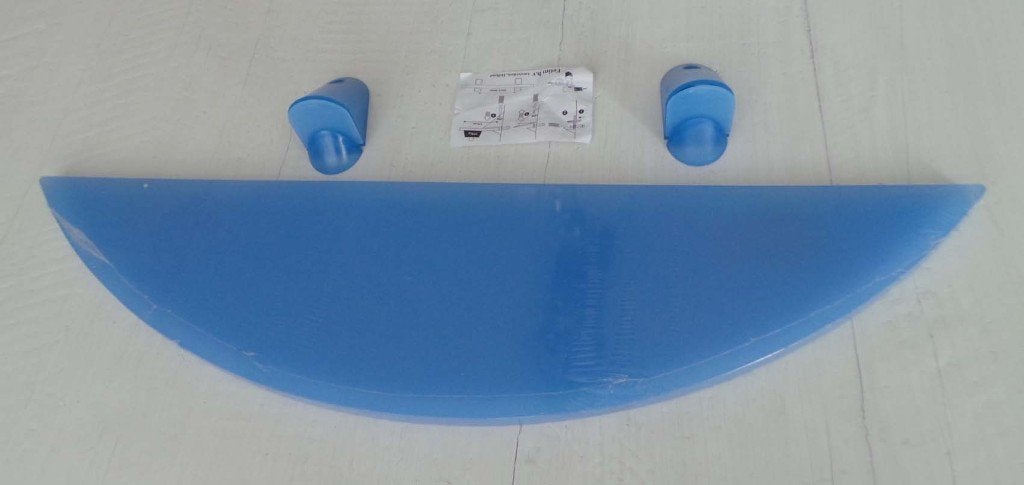 NIEUW Ikea wandplankje met plankdragers, Nieuw, Ophalen of Verzenden, Wanddecoratie, Ophangbaar
