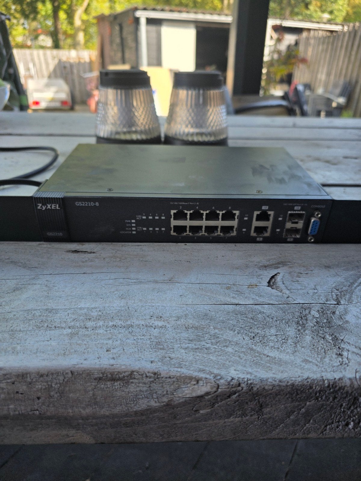 Zyxel GS2210-8 Gigabit Managed Switch, Computers en Software, Ophalen, Gebruikt