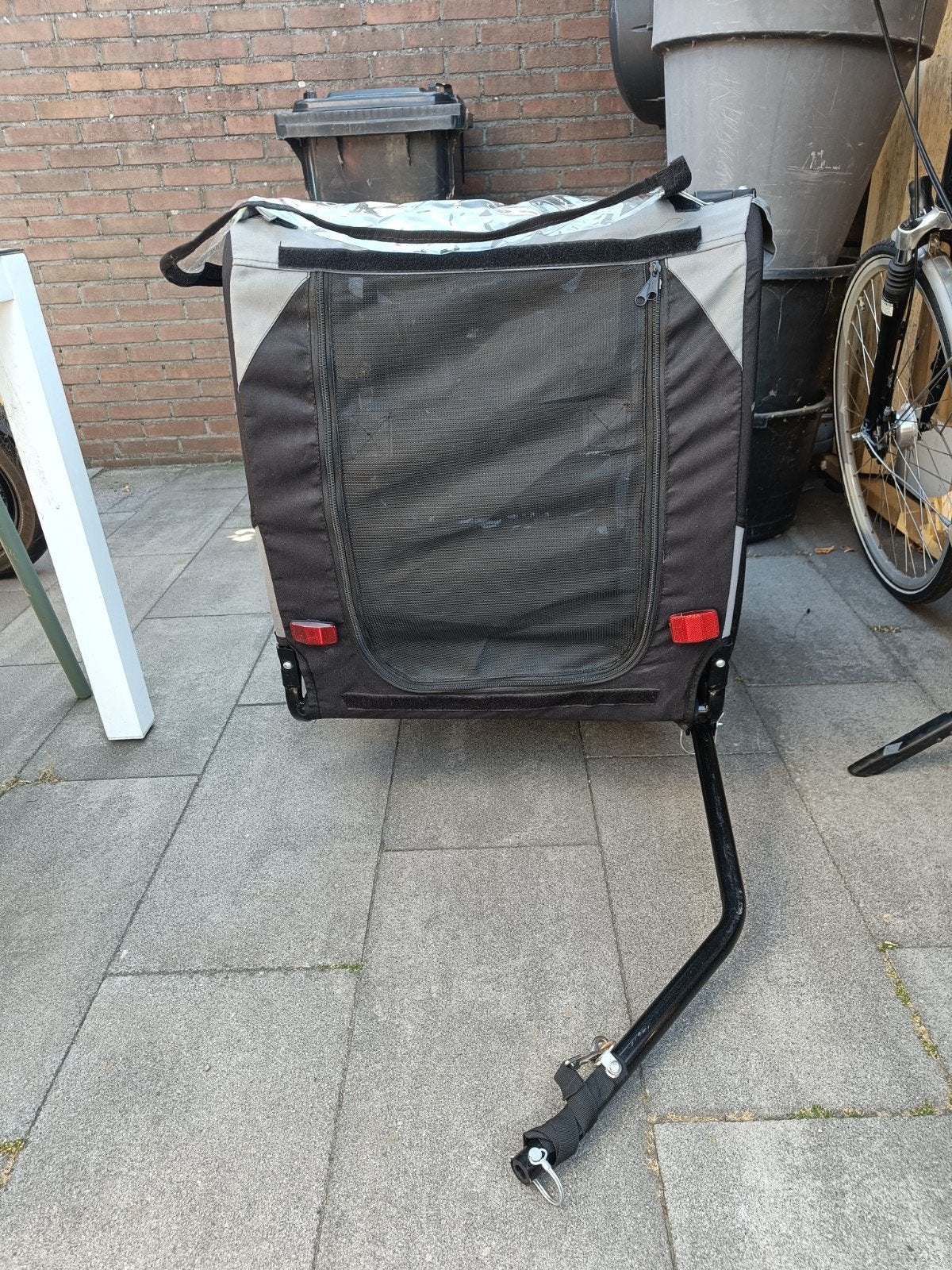 Hondenfietskar - Comfortabel en veilig voor uw hond, Fietsen en Brommers, Fietsaccessoires | Aanhangers en Karren, Ophalen, Gebruikt