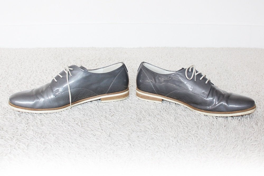 Prachtige Lak Leren Gabor Schoenen (Maat 6½/40) s12 € 65,-, Schoenen met lage hakken, Gabor, Ophalen of Verzenden, Zo goed als nieuw