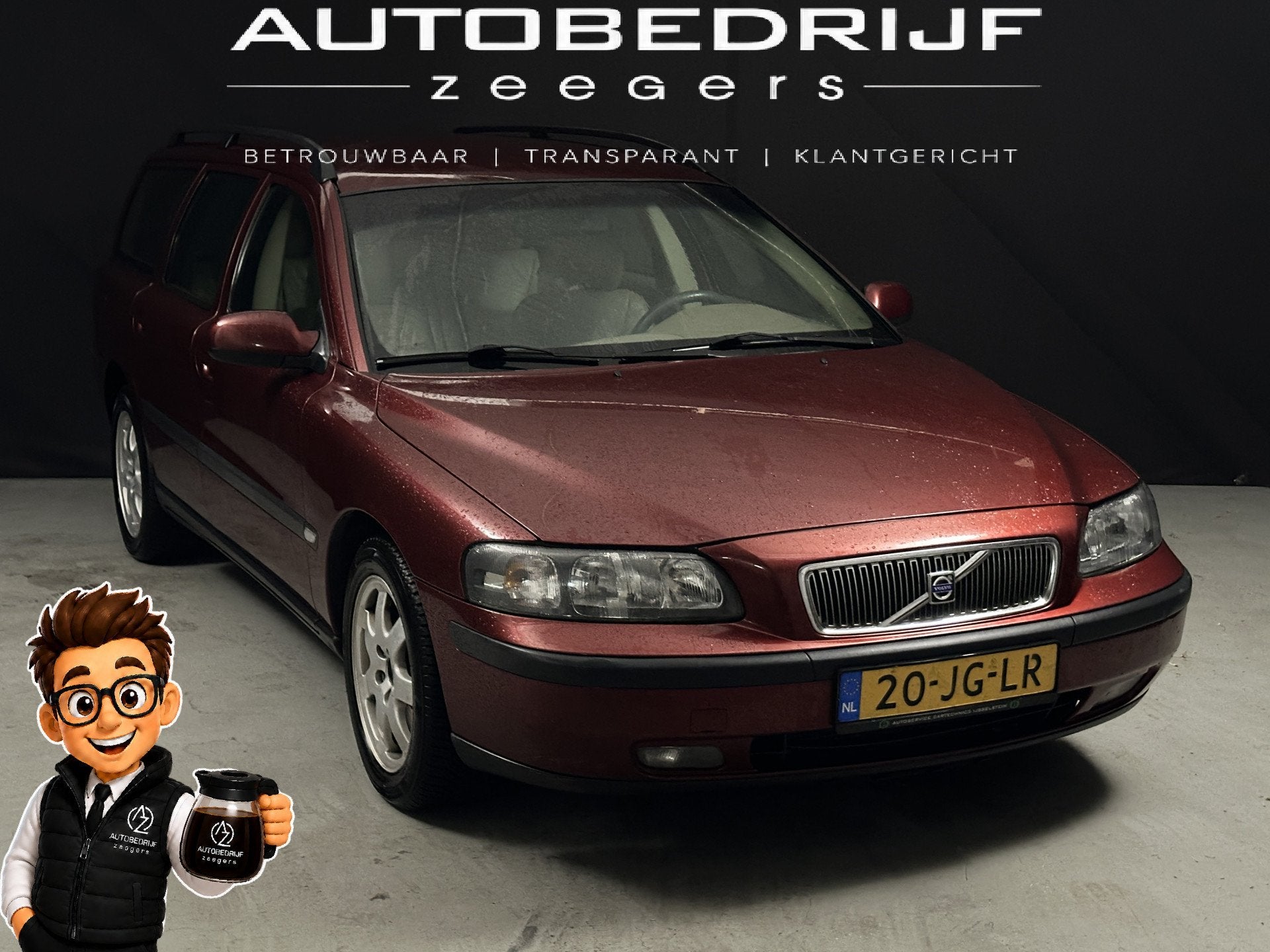 Volvo V70 2.4 T Comfort Line *LPG*Heatseat*AC* (bj 2002), Auto's, Volvo, Voorwielaandrijving, 93 €/maand, LPG, Electronic Stability Program (ESP)