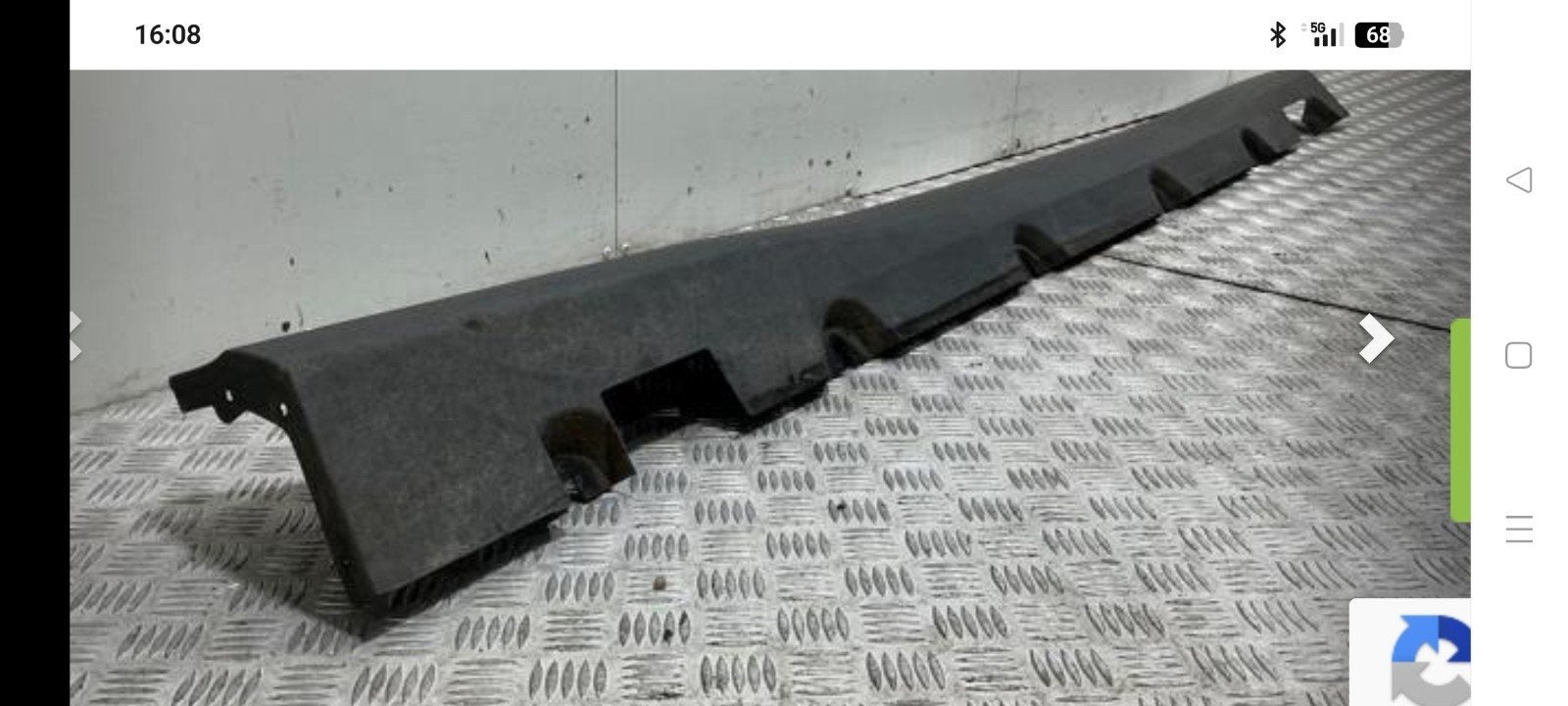 Dorpelijsten Mercedes glc, Ophalen of Verzenden, Bumper