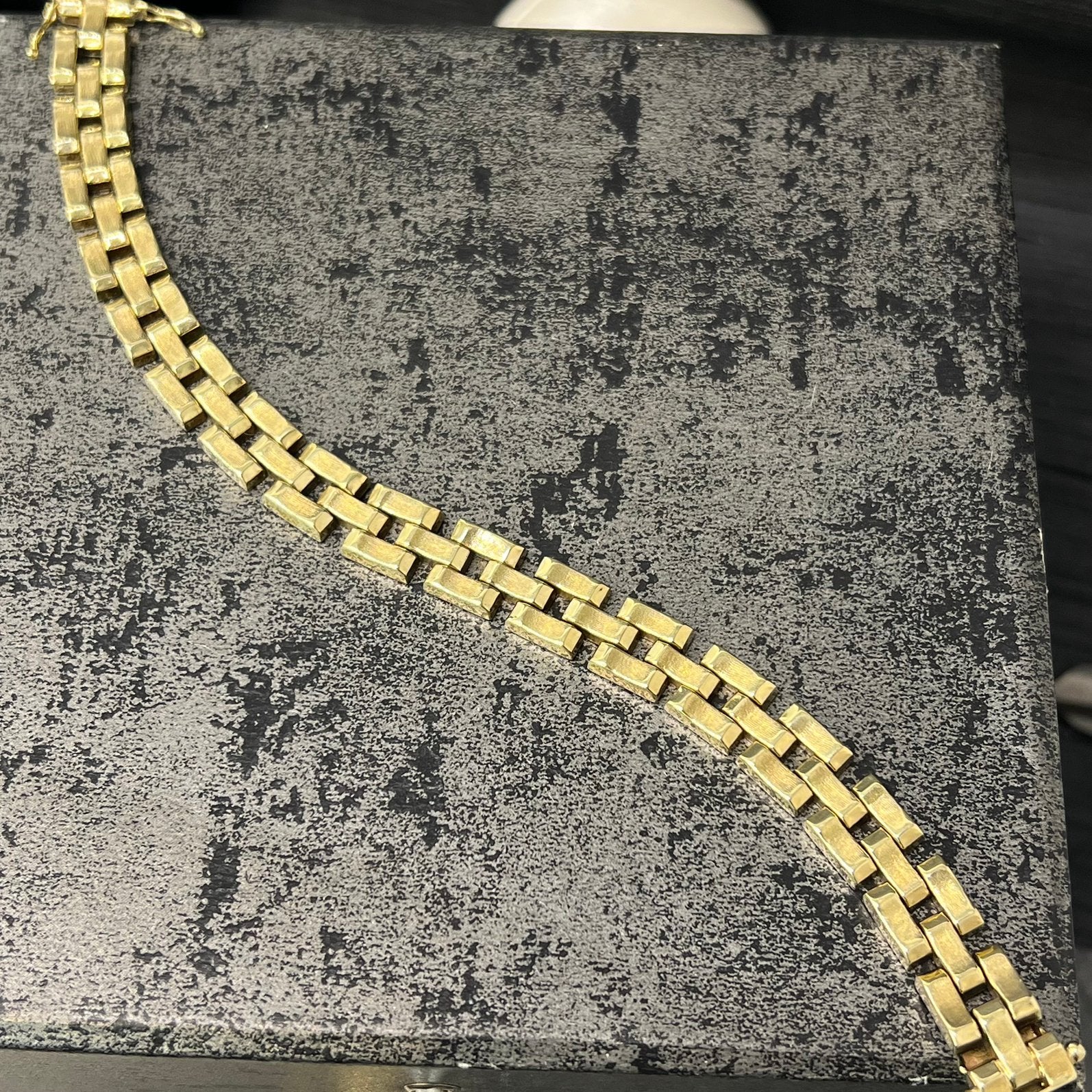 14k gouden rolex schakel armband, Ophalen of Verzenden, Nieuw, Goud, Goud