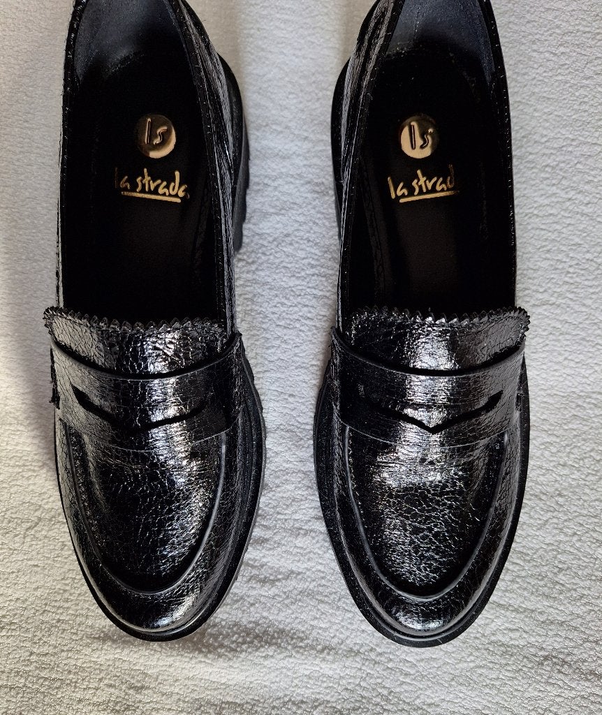 schoenen, Nieuw, Ophalen of Verzenden, Instappers, Zwart