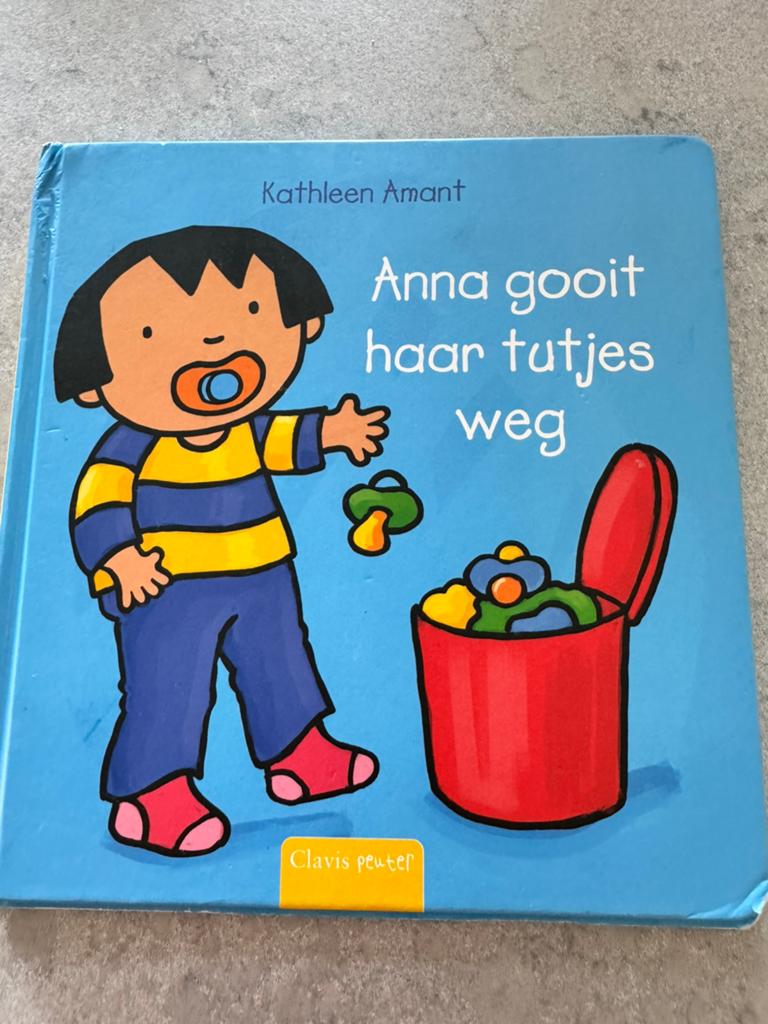 Boek Anna gooit haar tutjes / speentjes weg, Gelezen, Fictie algemeen, Jongen of Meisje, Ophalen of Verzenden