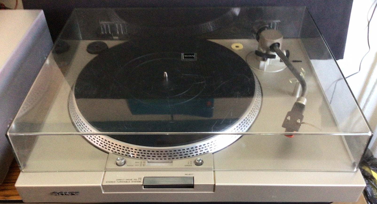 SONY  PS - T1 direct drive platenspeler ., Audio, Tv en Foto, Platenspelers, Ophalen, Gebruikt, Platenspeler, Sony