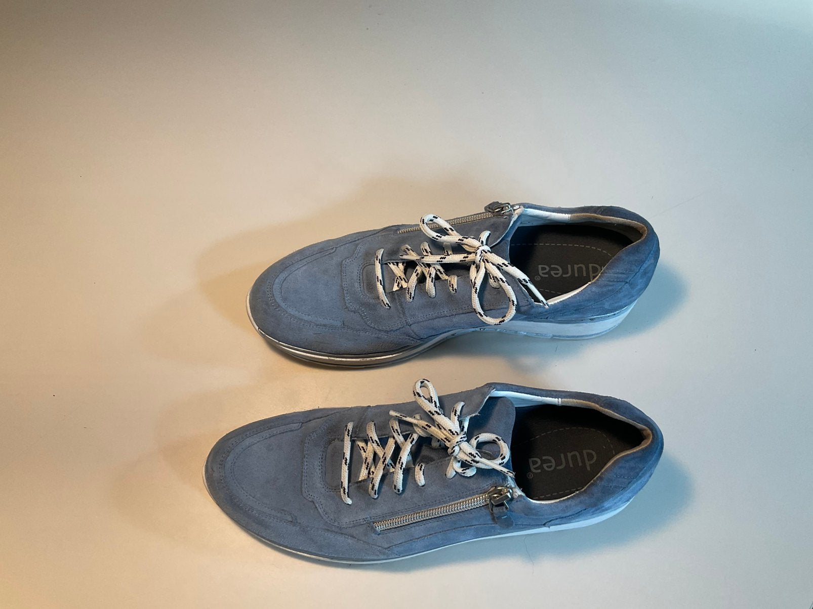 Durea schoenen, Blauw, Ophalen of Verzenden, Sneakers of Gympen, Zo goed als nieuw