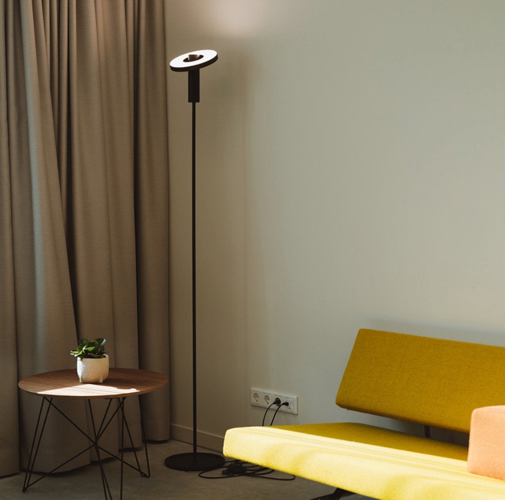 Tonone Beads uplight Vloerlamp Zwart | Van €940, nu, Tonone, Nieuw, Ophalen of Verzenden, Tonone