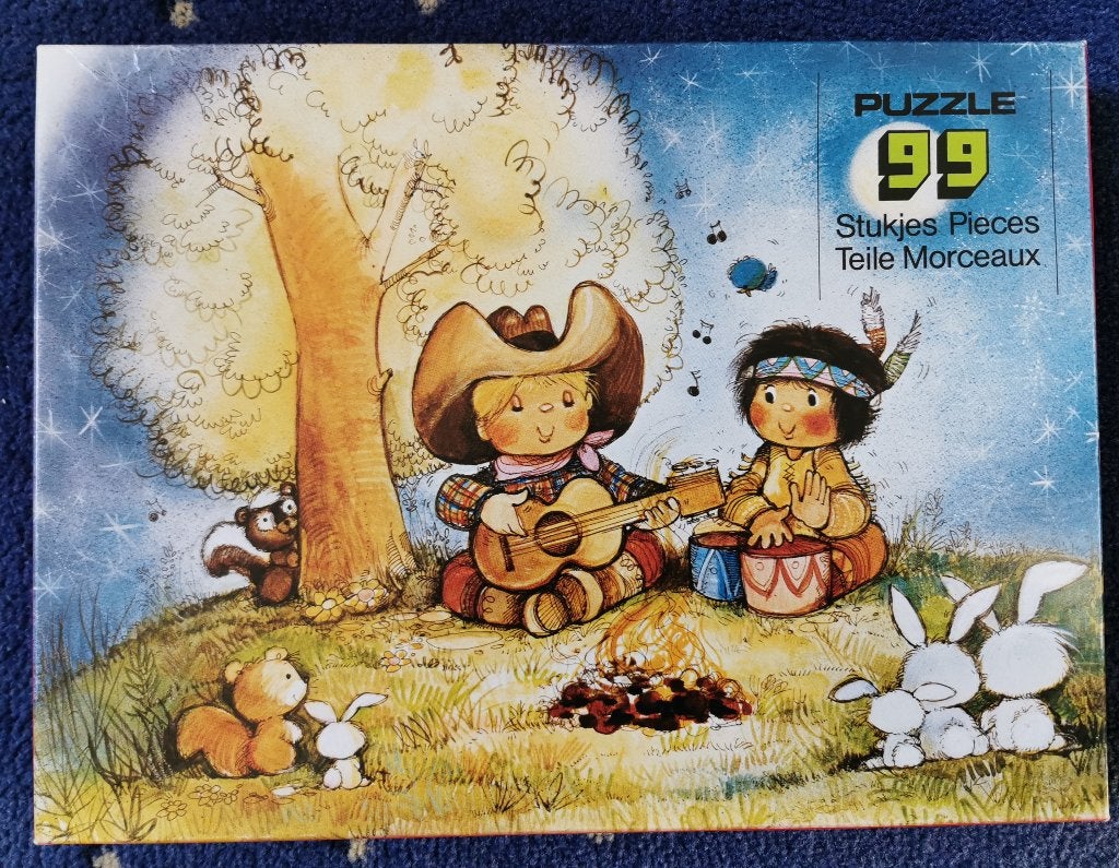 80 .. puzzel van 99 stukjes, Ophalen of Verzenden, Meer dan 50 stukjes, 6 jaar of ouder