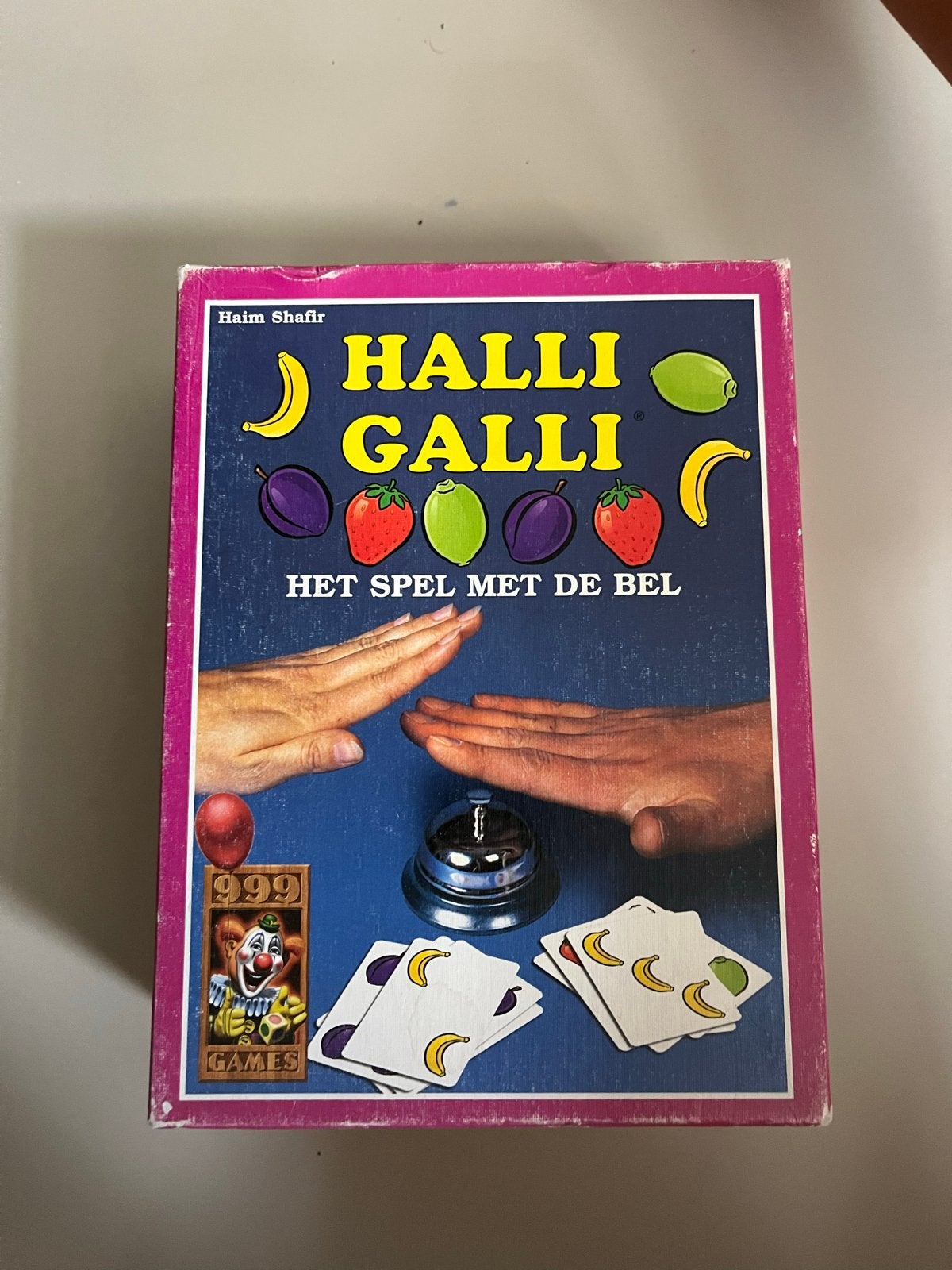Halli Galli spel - Gebruikte staat, compleet met bel, Ophalen of Verzenden, Gebruikt