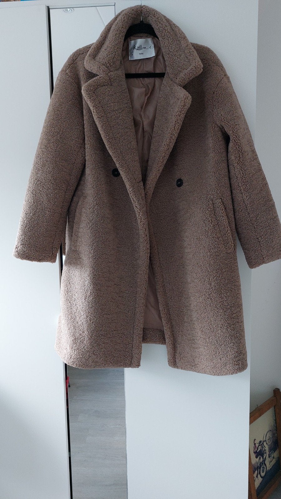 Bontjas  beige, Kleding | Dames, Ophalen of Verzenden, Zo goed als nieuw, Beige