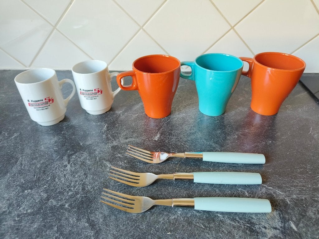 Gratis mokken, vorken en glazen, Ophalen, Overige materialen, IKEA, Mok
