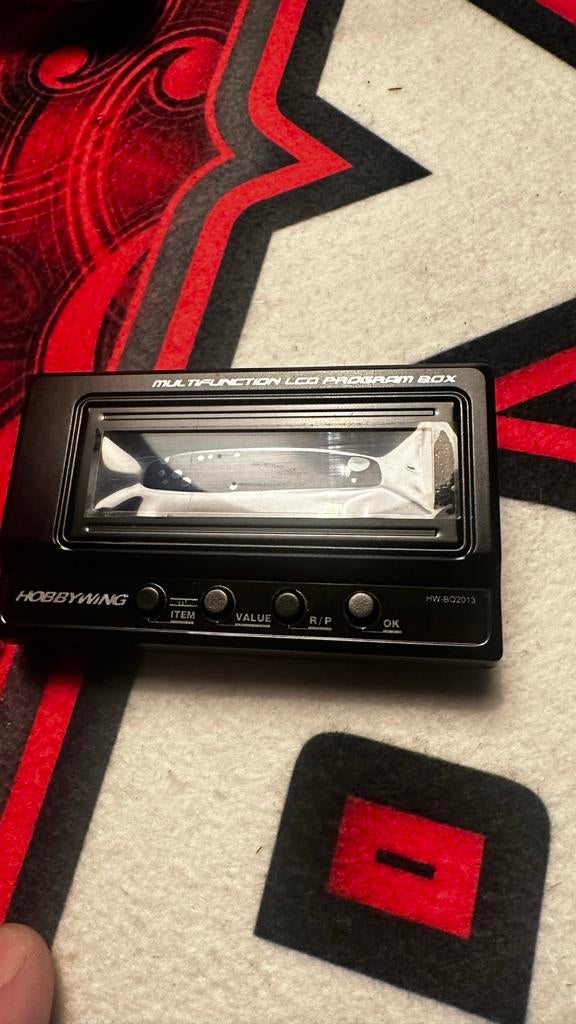 Hobbywing Multifunctionele LCD Program Box Programmeur ESC L, Hobby en Vrije tijd, Modelbouw | Radiografisch | Overige, Zo goed als nieuw
