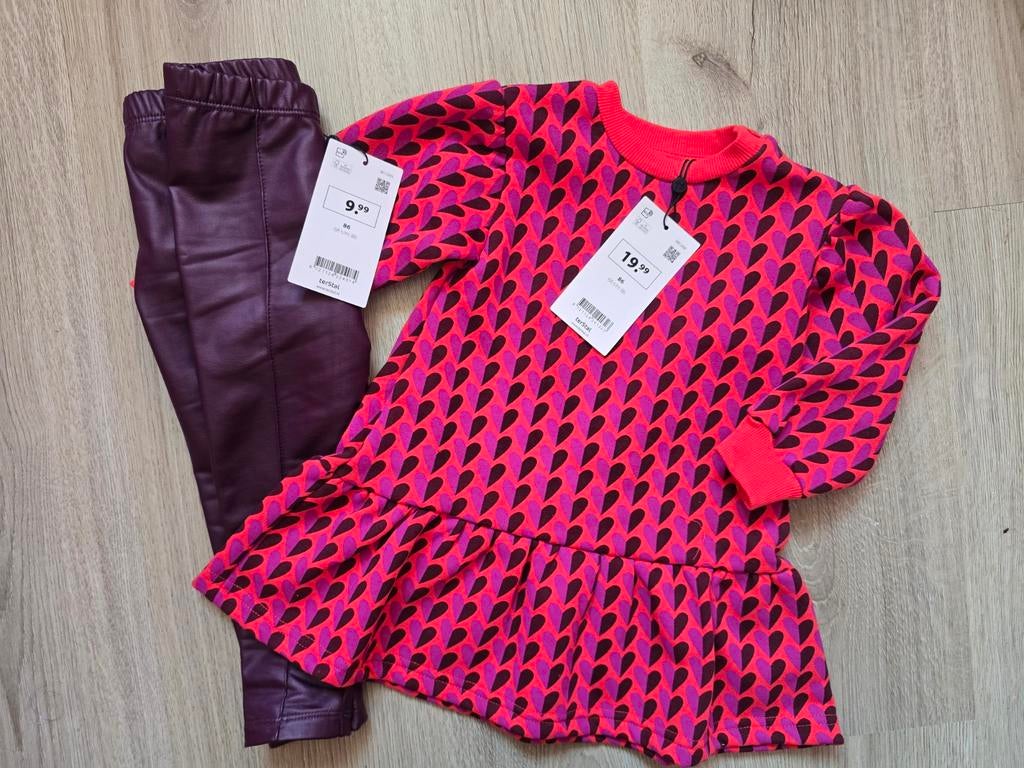Set van jurk en legging Terstal nieuw met kaartje, Ophalen of Verzenden