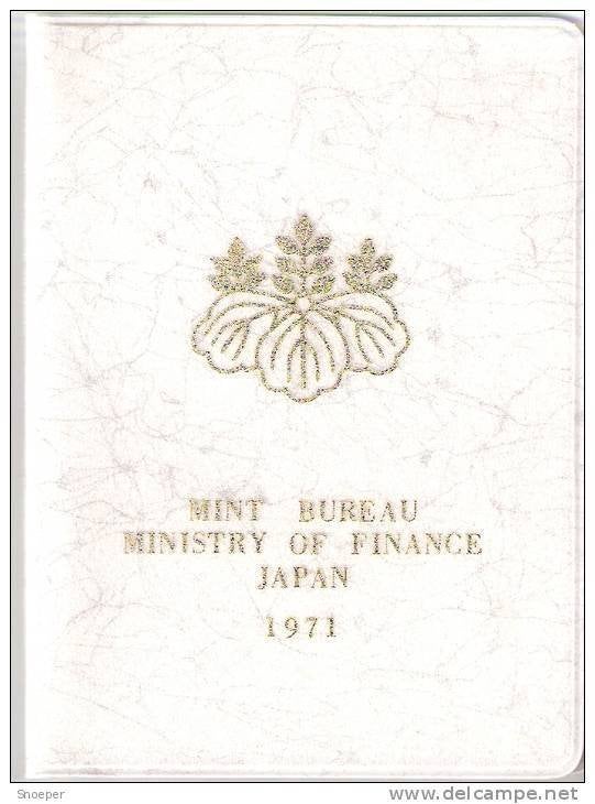 japan set 1971 km ms33 catalog val. 120$, Postzegels en Munten, Ophalen of Verzenden, Midden-Oosten, Losse munt