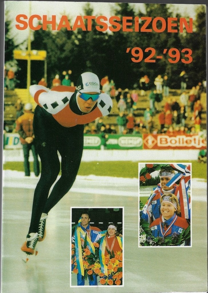 9x SCHAATSSEIZOEN 1991 t/ 1999 nieuw en goedkoop, Boeken, Verzenden, Zo goed als nieuw, Wintersport