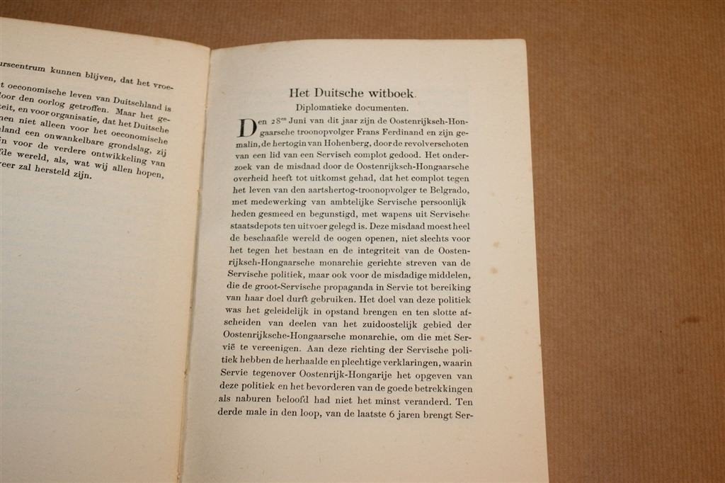 De Waarheid over den Oorlog — Duitse WOI Propaganda 1914, Ophalen of Verzenden, Tweede Wereldoorlog, Gelezen, Overige onderwerpen