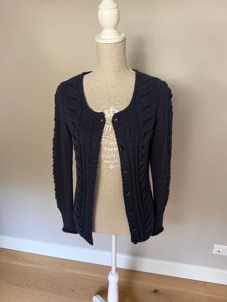 Vest blauw Benetton maat S, Ophalen, Blauw, Benetton, Zo goed als nieuw