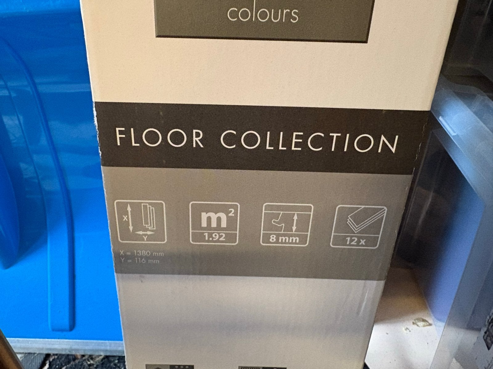 Laminaat Pure Colours Floor Collection 2x1.92 m², Ophalen, Nieuw, Minder dan 5 m², 10 tot 30 cm