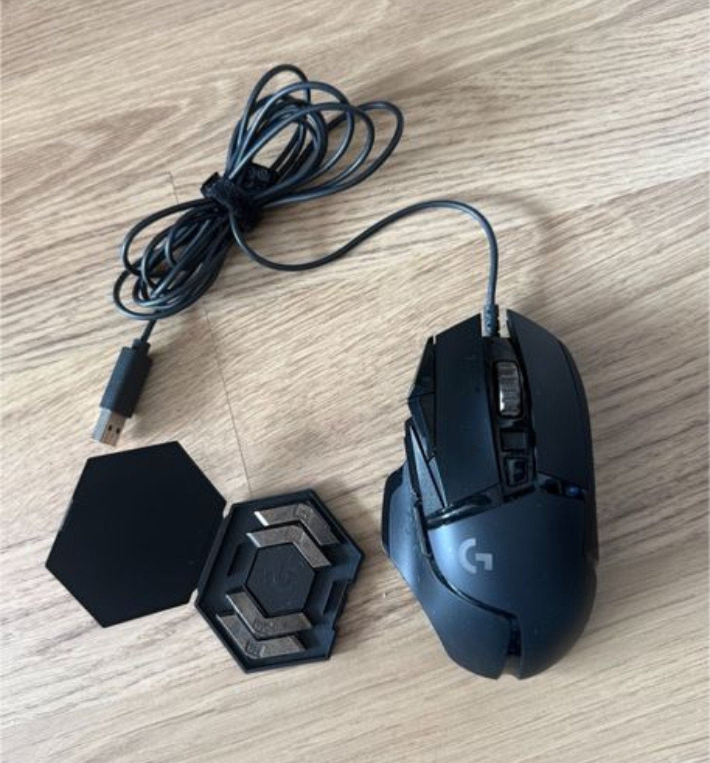Logitech G502 Hero Gaming Muis - Bedraad, Rechtshandig, Muis, Gebruikt, Ophalen of Verzenden