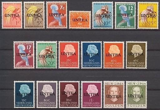 West Nieuw Guinea 1/19 ongebruikt UNTEA 1962, Postzegels en Munten, Postzegels | Nederlands-Indië en Nieuw-Guinea, Ophalen of Verzenden