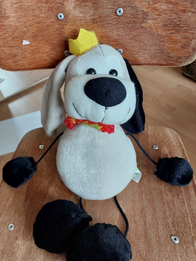 Knuffel hond Super de Boer, Ophalen of Verzenden, Gebruikt, Hond