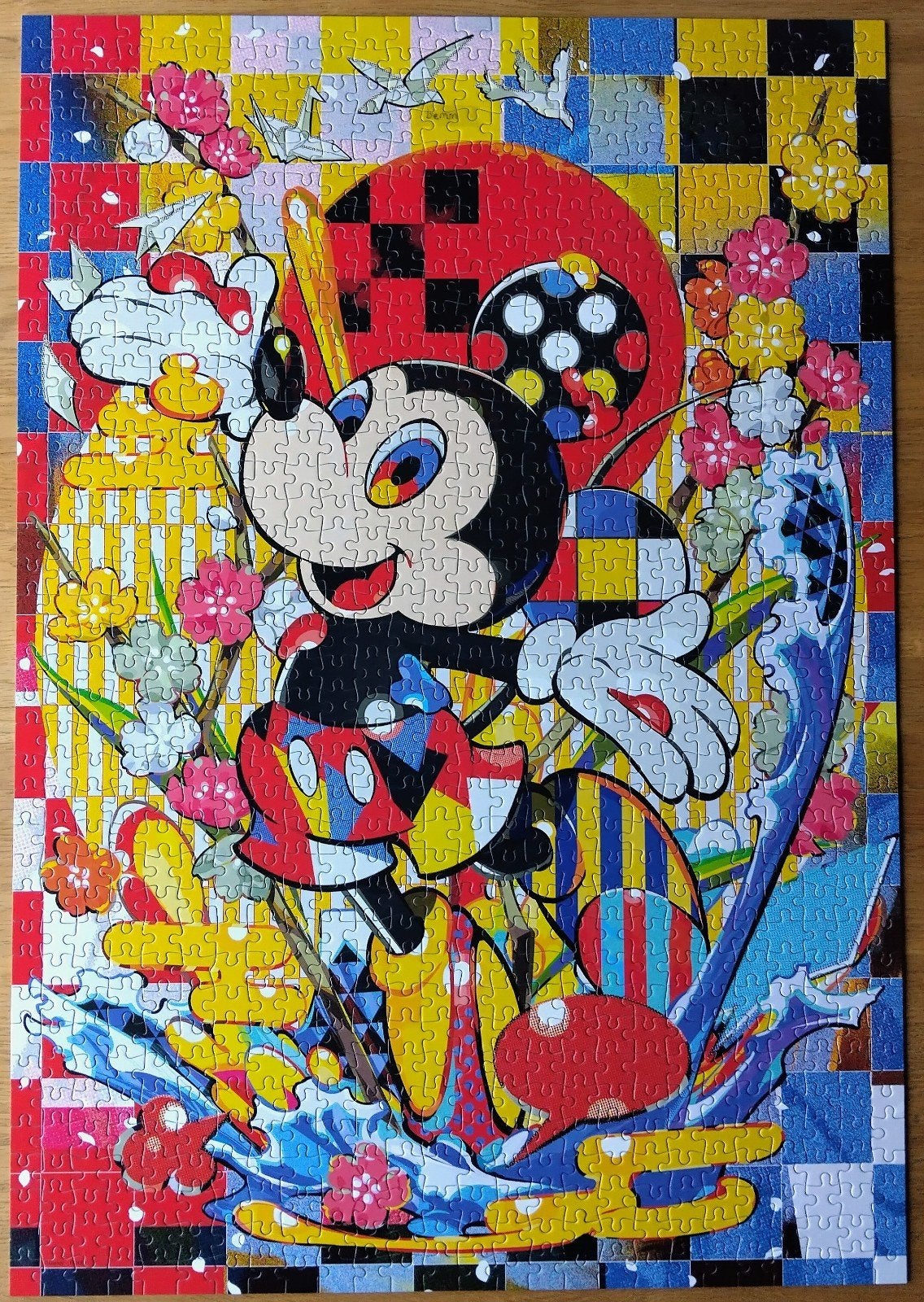 Disney puzzel Tenyo, Ophalen, 500 t/m 1500 stukjes, Zo goed als nieuw, Legpuzzel