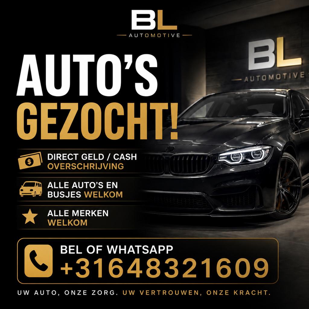 AUTO’S GEZOCHT  Direct cash of overschrijving – Alle merken, Auto diversen, Auto Inkoop