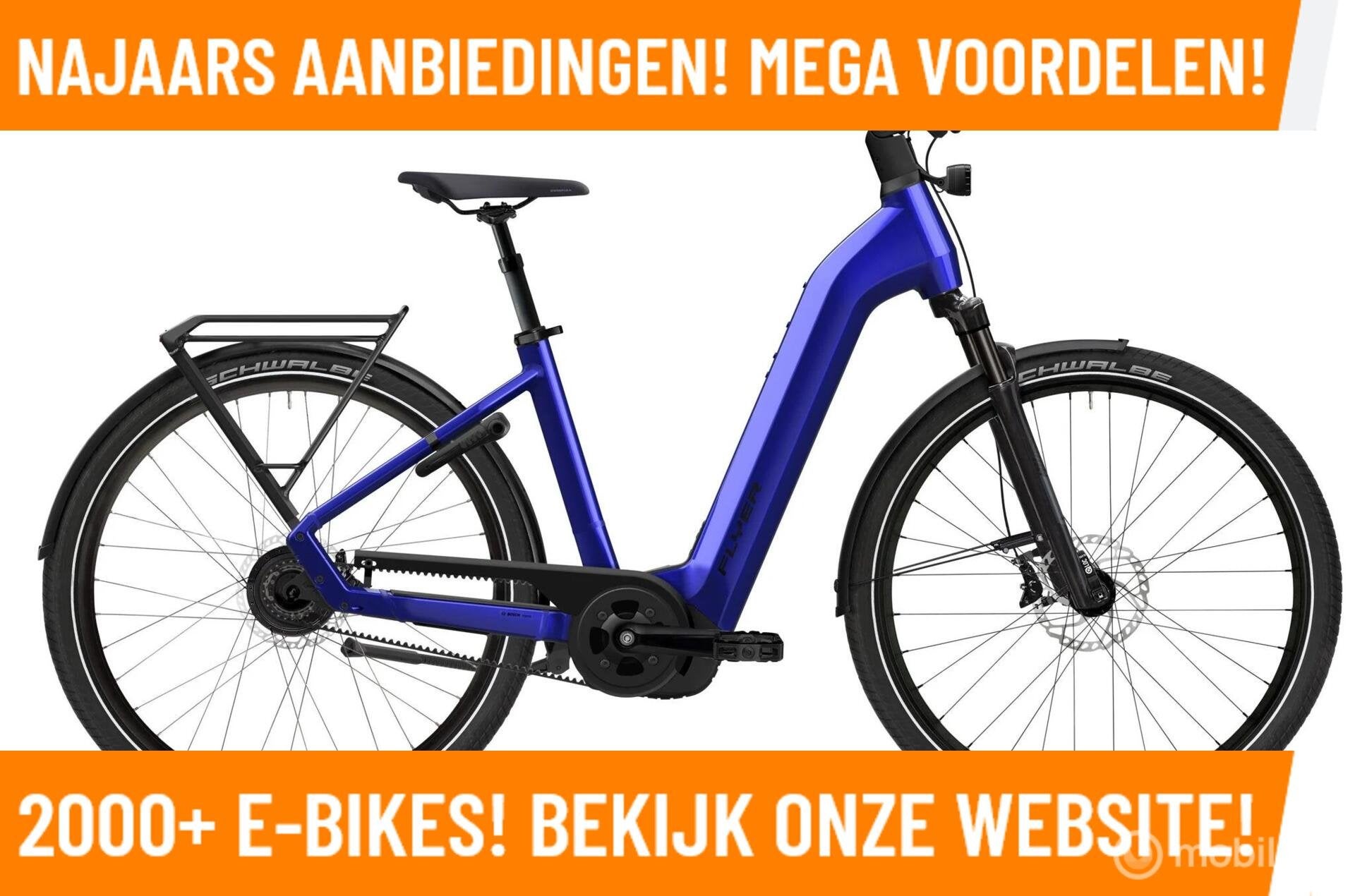 Flyer Gotour 7.23 Automatic Elektrische fiets BOSCH motor!, 59 cm of meer, Nieuw, 50 km per accu of meer, Overige merken