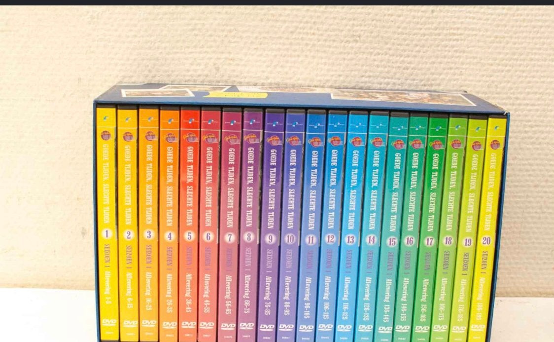Goed tijden Slechte tijden dvd box, Alle leeftijden, Ophalen of Verzenden, Zo goed als nieuw