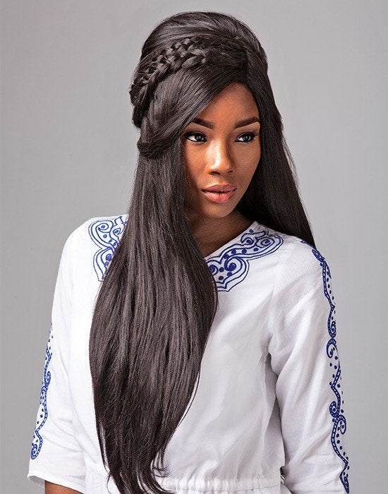 2 pakken extansions human hair 24 inch  €200, Ophalen of Verzenden, Nieuw, Pruik of Haarverlenging