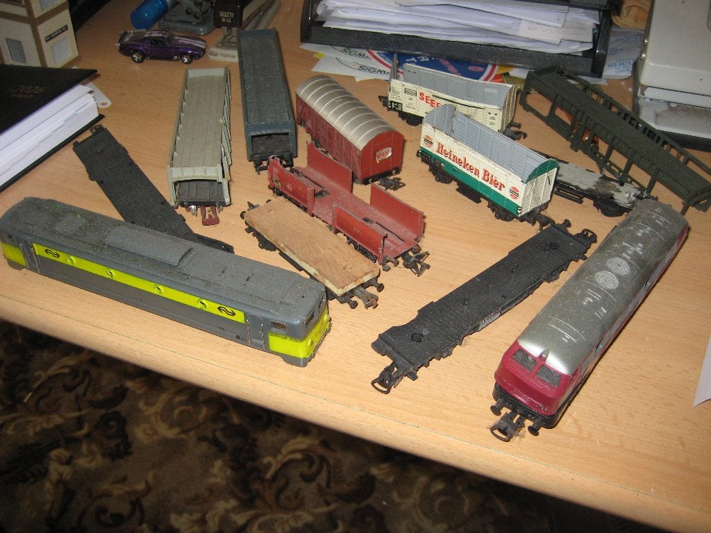 party wagonnetjes, Overige merken, Gebruikt, Locomotief, Gelijkstroom of Wisselstroom