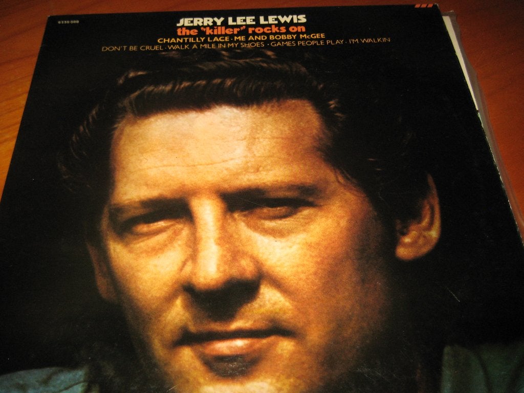 LP, Jerry Lee Lewis: The killer rocks on, Ophalen of Verzenden, Zo goed als nieuw, LP