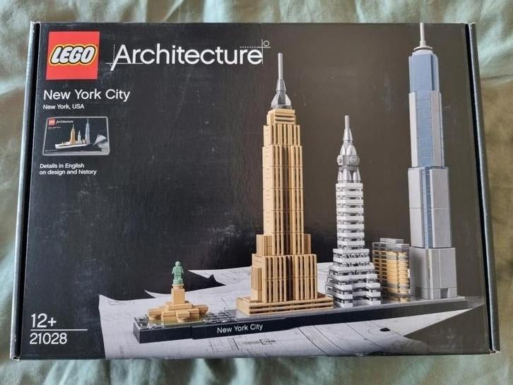 Lego Architecture New York City 21028 - Nieuw in doos, Ophalen of Verzenden, Nieuw, Complete set, Lego